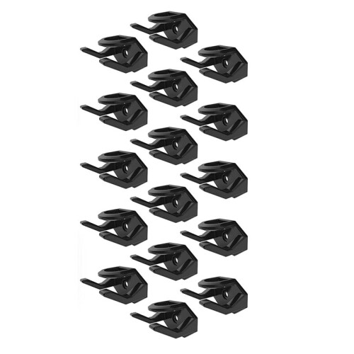Adhesive Hat Hooks for Wall (16-Pack) - Rack Baseball Caps, Minimalis