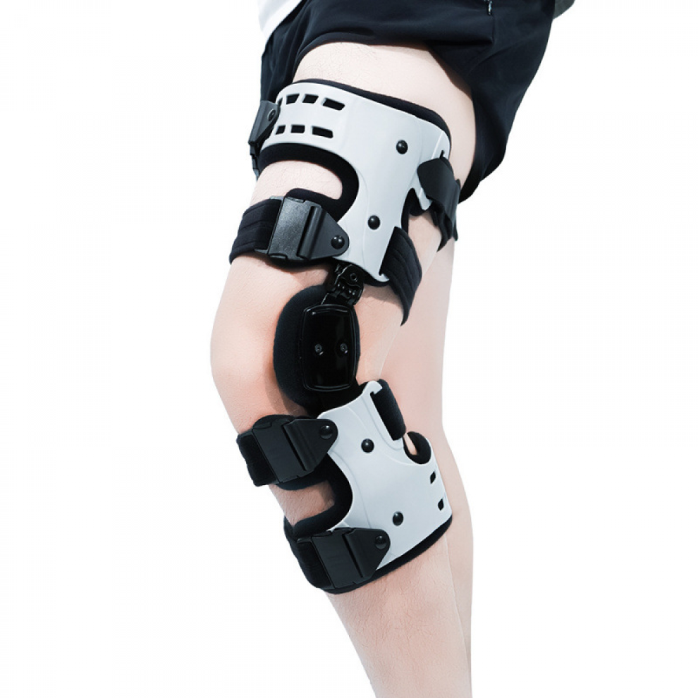 Adjustable Knee Brace for Sports & Rehabilitation - Specialized Orthopedic Support, Breathable Knee Stabilizer