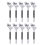 10pcs Golf Tees Wear Ant Portable Oblique Insert Decrease Frict 10 Des Golf Ball Tees G 1