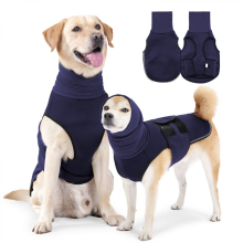 Chaleco antiansiedad para perros - Chaleco reflectante y calmante para tormentas, antisustos, para perros de 27 a 36 kg (talla xxxl)