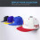 Adhesive Hat Hooks for Wall (16-Pack) - Rack Baseball Caps, Minimalis 3