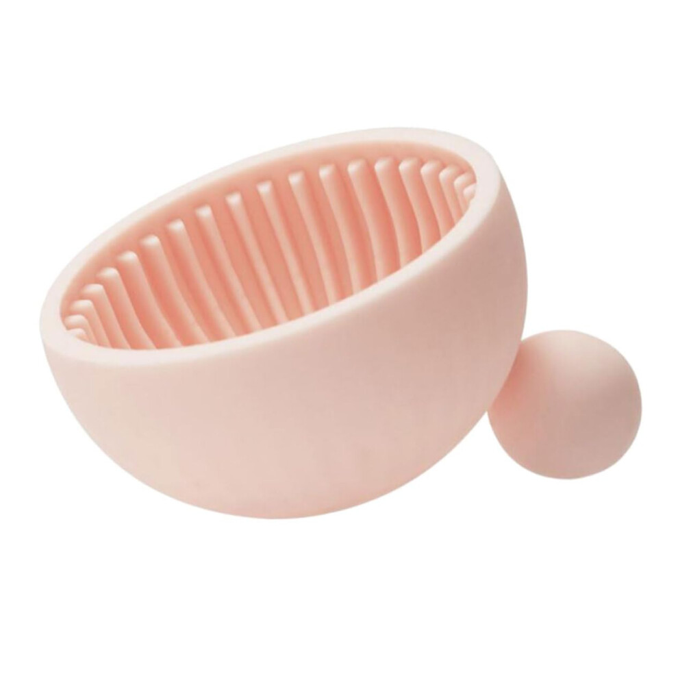 Silicone Makeup Brush Cleaning Mat Bowl for Efficient Professional Brush Washing and Quick Dry