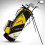 Tragbare Golf-Rack-Tasche mit 6