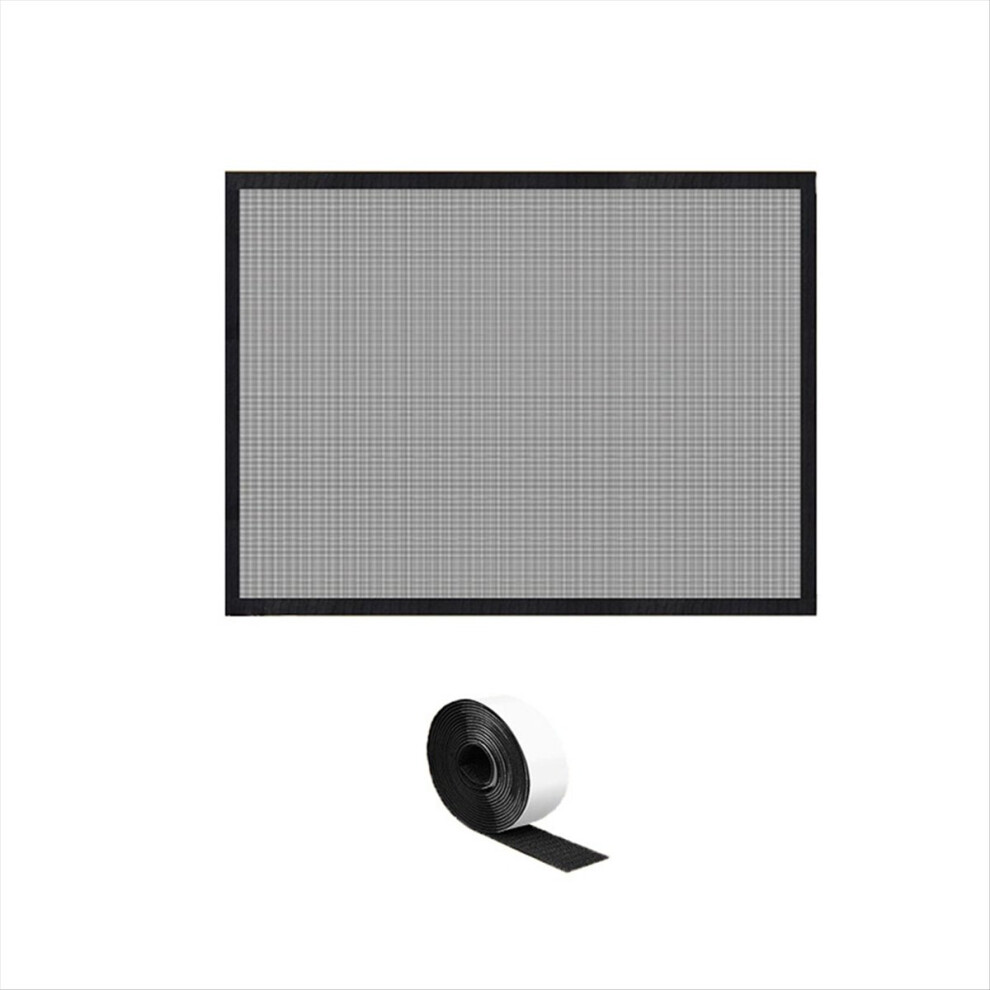 Typecat Fireplace Screen Mesh Cover Pvc Pet Proof With Hooks And Loops Safety