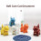 Delightful Ceramic Kitten Accent Figurine Desk-Sea blue 5