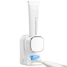 Automatic Toothpaste Dispenser for Electric Wall Mounted Bathroom,Whit