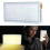Helle 40-W-RGB-LED-Videoleuchte im Taschenformat mit 2