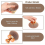 Extra Large Body Makeup Brush Blend Self-Tan Applicator For Legs & Plates, Άψογο Πινέλο Μακιγιάζ Προσώπου κ 4