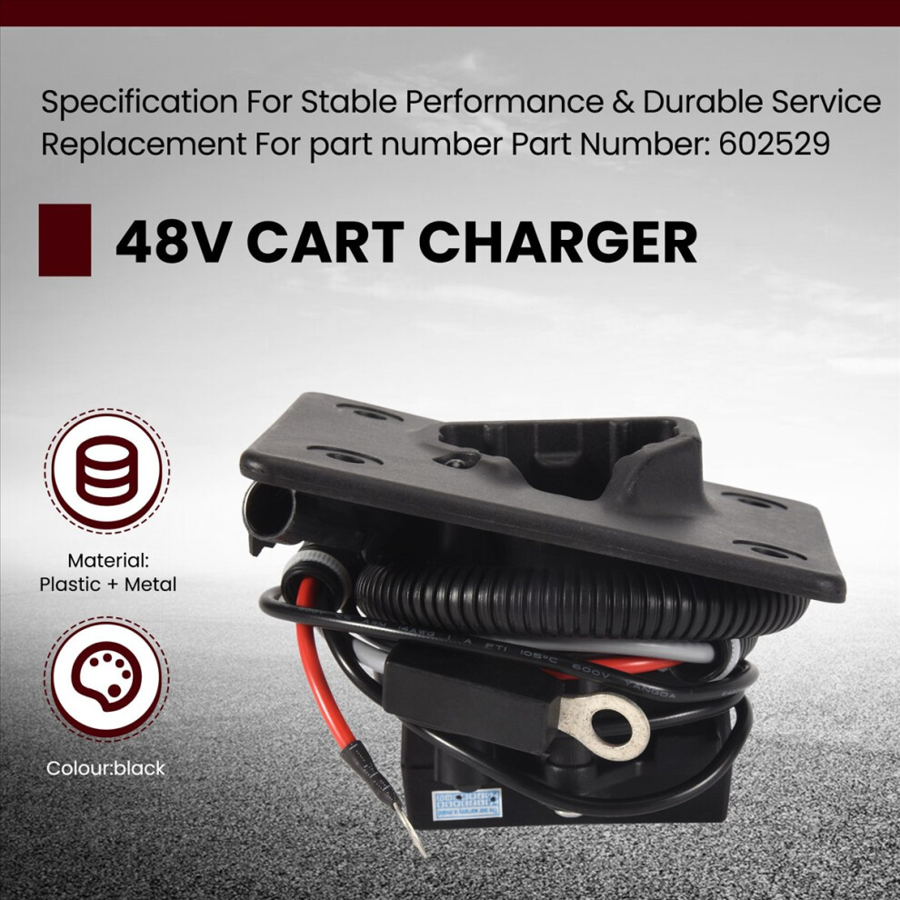 For Txt / Rxv Charger Receptacle 48V Golf Cart With -Q 602529 4853841112588