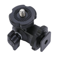 Aluminium-Montageständer, 1/4 Blitzschuh-Adapter,