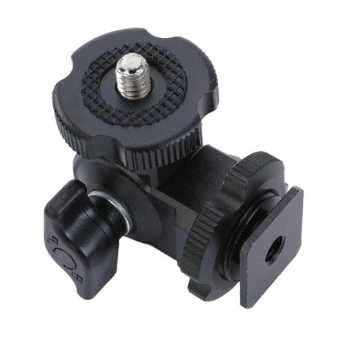 Aluminium-Montageständer, 1/4 Blitzschuh-Adapter,