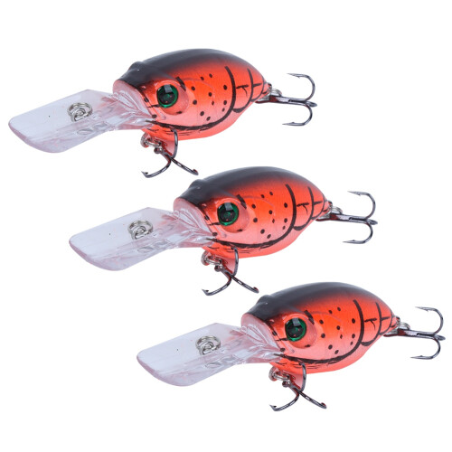Δόλωμα ψαρέματος λαβρακιού Crankbait, δελεαστική δράση με αρθρωτή κατασκευή, 2