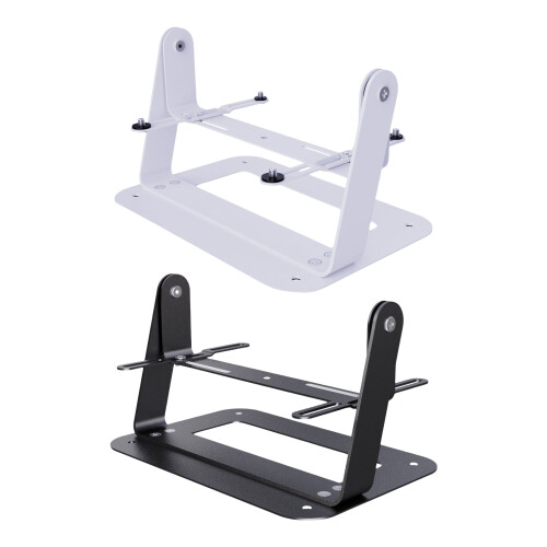 360 Rotating Projector Mount Aluminum Build Effortless-White 1