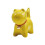 Playful Ceramic Kitten Sculpture Small Statue Desk-Yellow 1