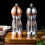Manual Plastic Grinder Convenient Salt and Peppers Mill-Silver 5