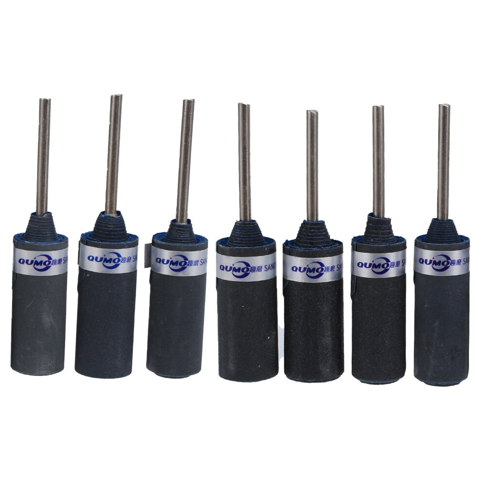 7Pcs 2.35Mm Cylinder Sandpaper Rod Electric Polishing Buffing Grinding 4853197644245