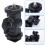 Aluminium-Montageständer, 1/4 Blitzschuh-Adapter, 2