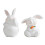 Colorful Easters Rabbit Resins Figurine Table-Hold the carrot 2