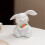 Colorful Easters Rabbit Resins Figurine Table-Hold the carrot 7