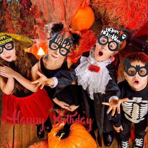 Αστεία γυαλιά οράσεως για πάρτι Halloween, με θέμα το Halloween, πρωτότυπα γυαλιά οράσεως 2