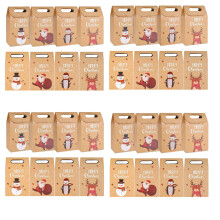 Festliche Giveaways, mittelgroße und kleine Geschenke, einzigartige Designs & umweltfreundlich, strapazierfähiger Kraftkarton für