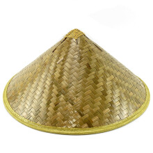 Adult Deluxe Coolie Hat, Bamboo, Oriental Unisex