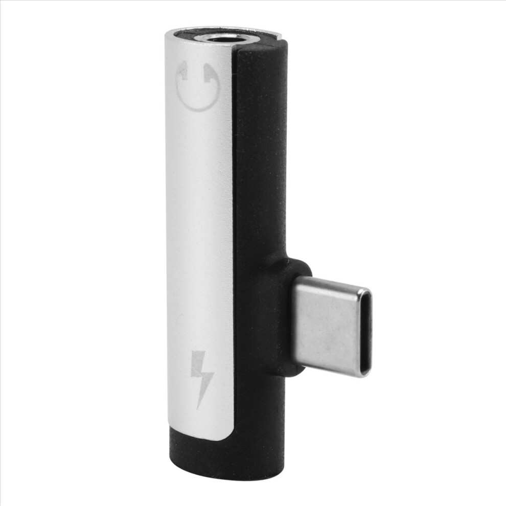 2 In1 Type C Adapter Splitter For To 3.5Mm Audio Headphone Charging Ja 4853197644535