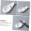 4piece ceramic chopstick holders for storing kitchen utensils 4