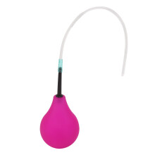 Pompa per clistere anale, materiale in silicone senza BPA per un'esperienza morbida e inodore, design ergonomico antiscivolo per una presa comoda,