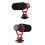 Camera Microphone Condenser Mic with 3.5mm Port Mount Sponge 4