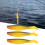 Isca artificial de plástico macio, tipo swimbait com cauda em formato de remo e movimentos de natação autênticos. Resistente e prática para 7