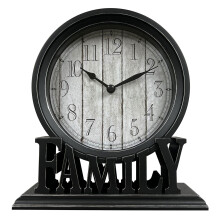 Decorative Retro Table Clock Desktop Clock For-Style A