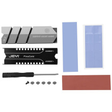 JEYI M.2 Ssd Nvme Ngff Heat Sink Aluminum Heatsink with Thermal Pad for M2 2280 Ssd Hard Disk Desktop Pc