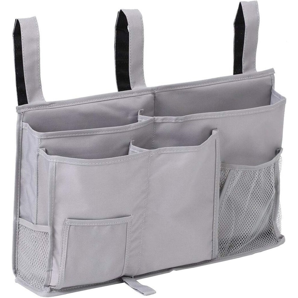 Bedside Buddy - Hanging Organizer With Reinforced Stitching, Multi-Purpose Storage, Waterproof Oxford Fabric, Perfect For Dorms, Hospitals, Camping, E 9466005677141