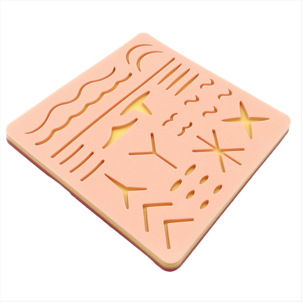 New Silicone Practice Wound Skin Module Surgeon Medical Suture Trauma 4853841196854