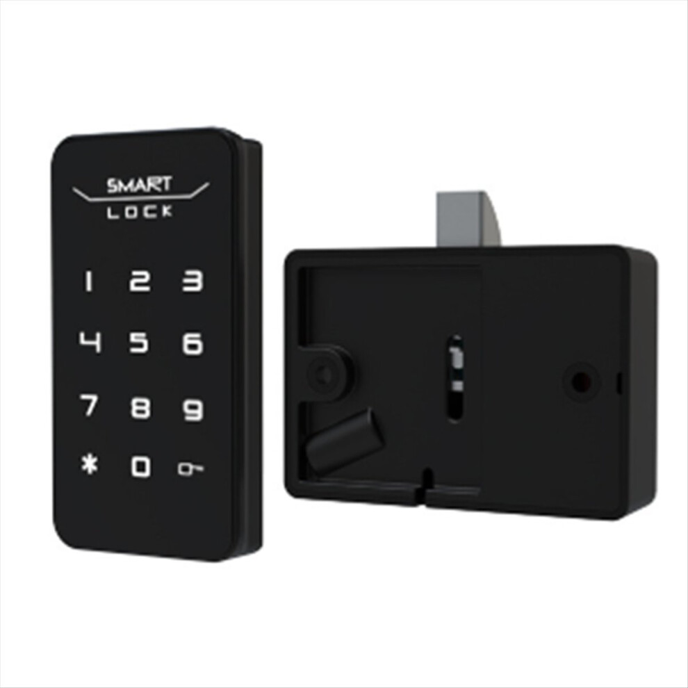 Smart Cabinet Lock Password Drawer Black Combination Security Keyless 4853841196847