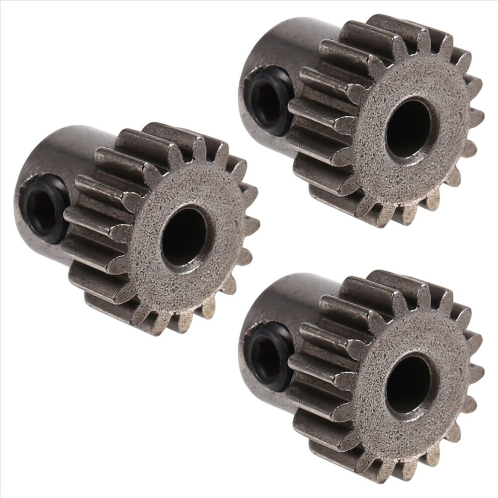 3Pcs 3.175Mm Shaft Steel Pinion Motor Gear 32Dp 48Dp 64Dp M0.6 For 1/1 4853841103227