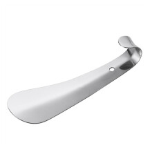 Shoe Horn Stainless Steel Vintage Long Handle Ergonomic Design for Seniors Dressing Aid