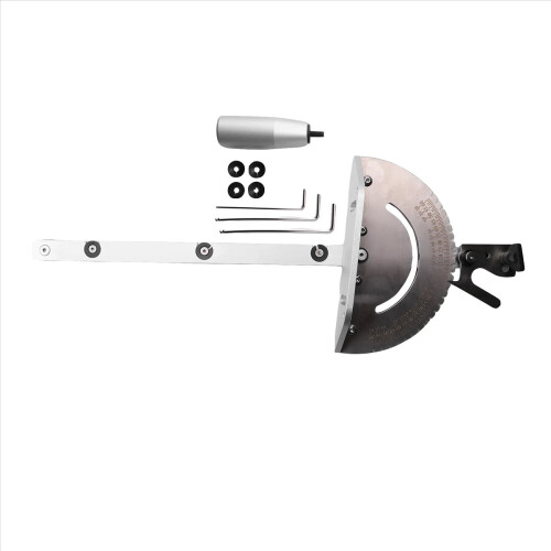 Miter Gauge for Table Saw Guide with 120 Angle Stops 1