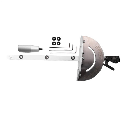 Miter Gauge for Table Saw Guide with 120 Angle Stops 2