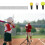 Baseball Softball Batting Tee Adjustable Rubber Training Tripod Practi 5