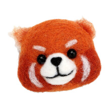 Needle Felting Starter Kits Lovely Animal Brooch-Little Panda