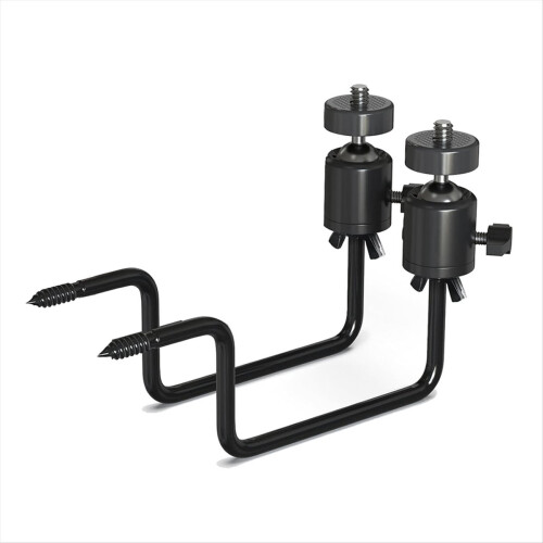 Trail Camera Tree Mount: 360 Degrees Adjustable Game Mount with 1/4 In