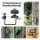 Trail Camera Tree Mount: 360 Degrees Adjustable Game Mount with 1/4 In 5
