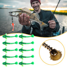 Soluzioni di pesca sostenibili, esche artificiali con azione di nuoto realistica e compatibilità con diversi tipi di terminali, ideali per persici,
