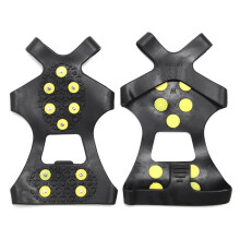 Outdoor Tooth Nail Snow Anti-Skid Shoe Covers Crampons Anti-Fall Ice G