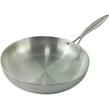 Induction Wok Stainless Steel NonStick Saucepan Frying Pan for Gas Stove Cooking