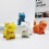 Bureauornament Keramisch Kitten Beeldje Kitten-Zeeblauw 7