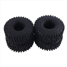 4PCS 120mm 1.9 Rubber Tire Wheel Tyre for 1/10 RC Crawler Car TRX4 D90