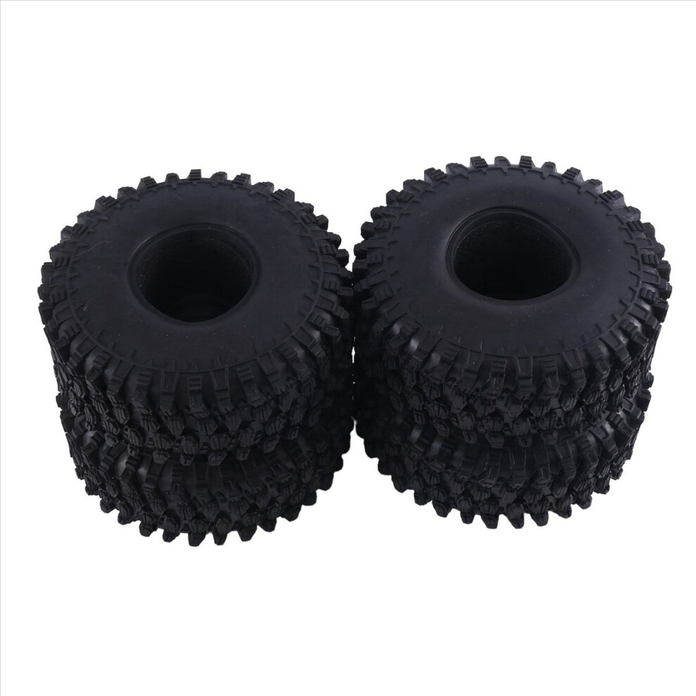 4Pcs 120Mm 1.9 Rubber Tire Wheel Tyre For 1/10 Rc Crawler Car Trx4 D90 4853197648588